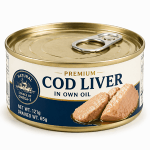 Canned Cod Liver β Rich in Omega-3