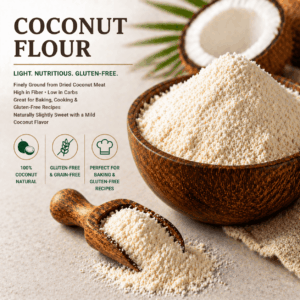 Coconut Flour – Gluten-Free, High-Quality