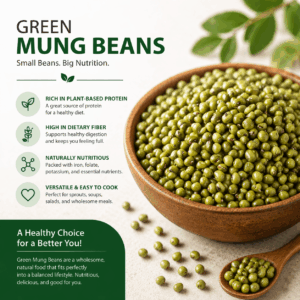 Green Mung Beans β Fresh, Nutritious