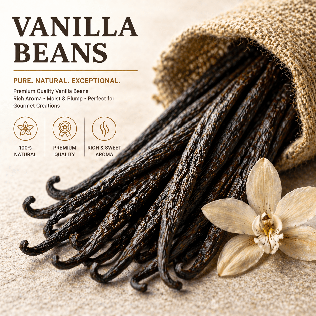 Premium Vanilla Beans