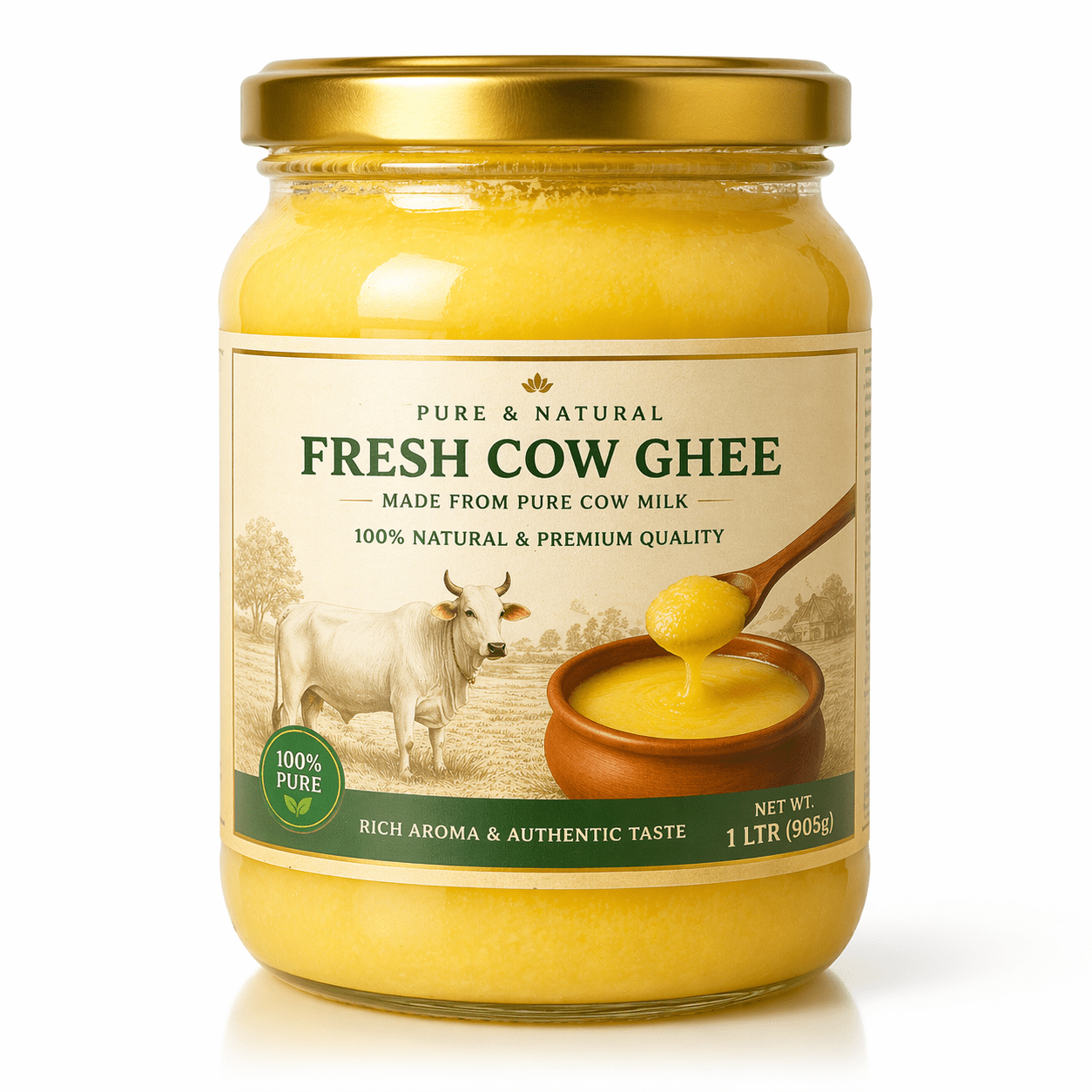 Pure Fresh Cow Ghee