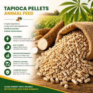 Tapioca Pellets For Animal Feed